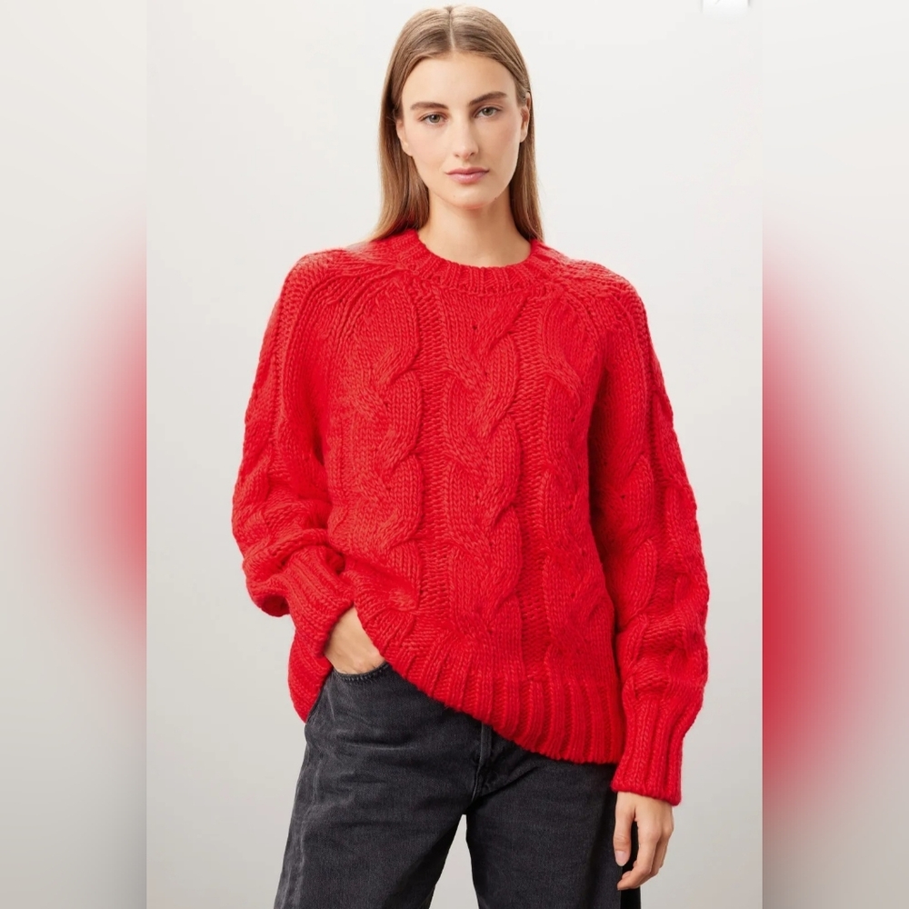 Love, Whit by Whitney Port Chucky Sweater- size Large - EUC ❤️